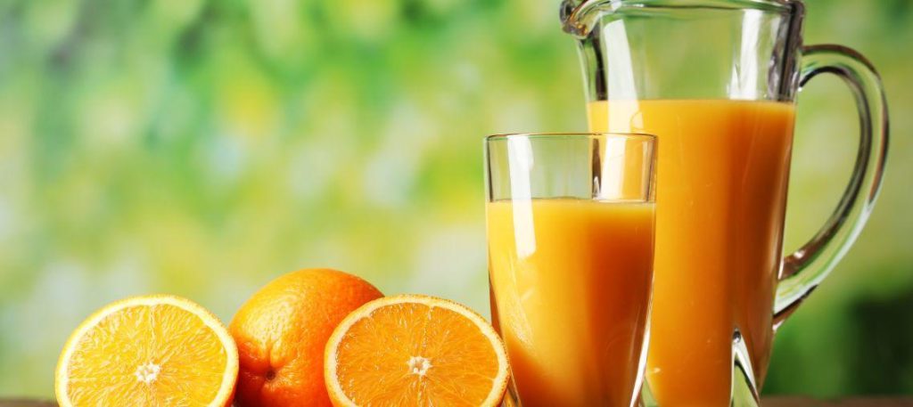 Suco natural de laranja