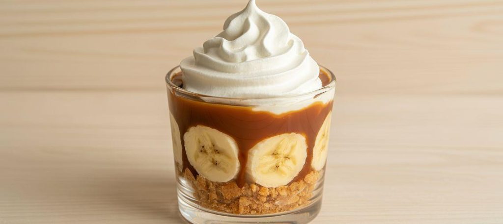 Torta banoffee no copinho