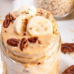 Vitamina de banana com pasta de amendoim