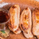 Banana grelhada com mel