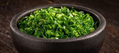 Couve refogada com alho