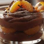 Creme de chocolate com laranja
