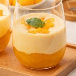 Creme de manga com iogurte