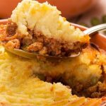 Escondidinho de abóbora com carne seca