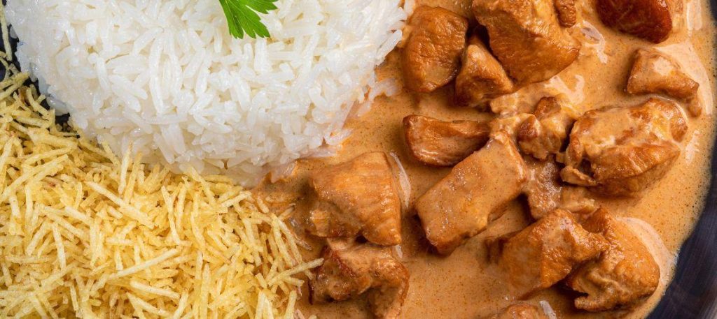 Estrogonofe de cogumelos (versão vegetariana)