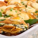 Panqueca de espinafre com ricota