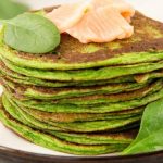 Panqueca de ricota com espinafre