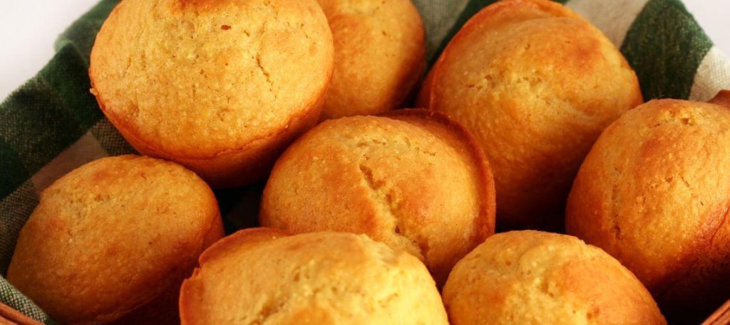 Pão de milho fofinho