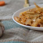 Refogado de repolho com alho e cebola