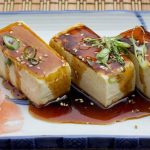 Tofu grelhado com molho shoyu light