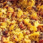 Farofa de cenoura e bacon