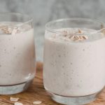 Vitamina de banana com aveia