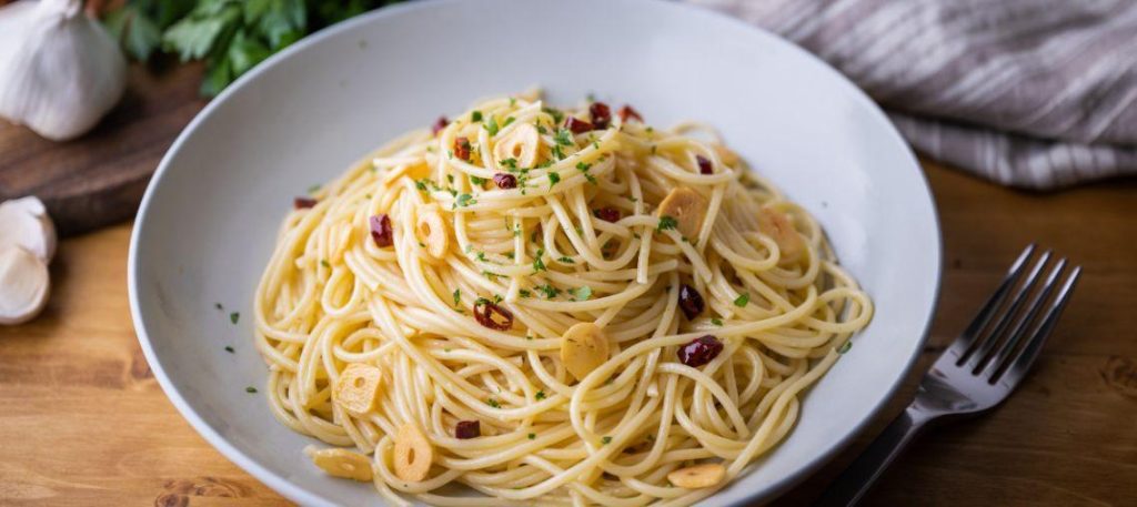 Macarrão alho e óleo