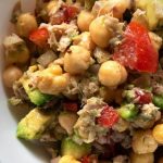 Salada de grão-de-bico