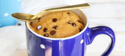 Bolo de caneca no micro-ondas