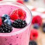 Smoothie de frutas vermelhas