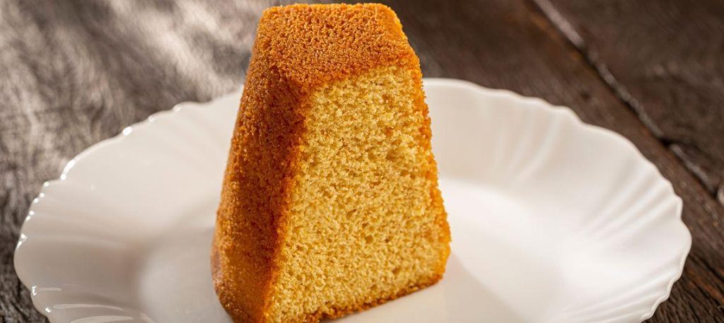 Bolo de fubá fofinho