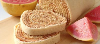 Rocambole de goiabada