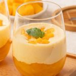 Creme de manga com iogurte