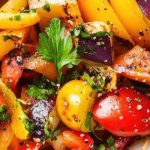 Legumes assados com azeite e ervas