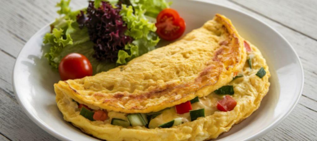 Omelete recheada