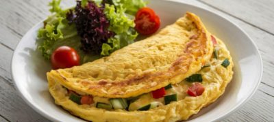 Omelete recheada