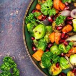 Salada morna de legumes