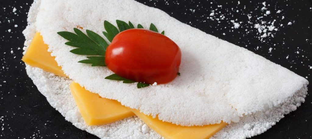 Tapioca com queijo