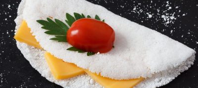 Tapioca com queijo