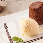 Petit gâteau de chocolate