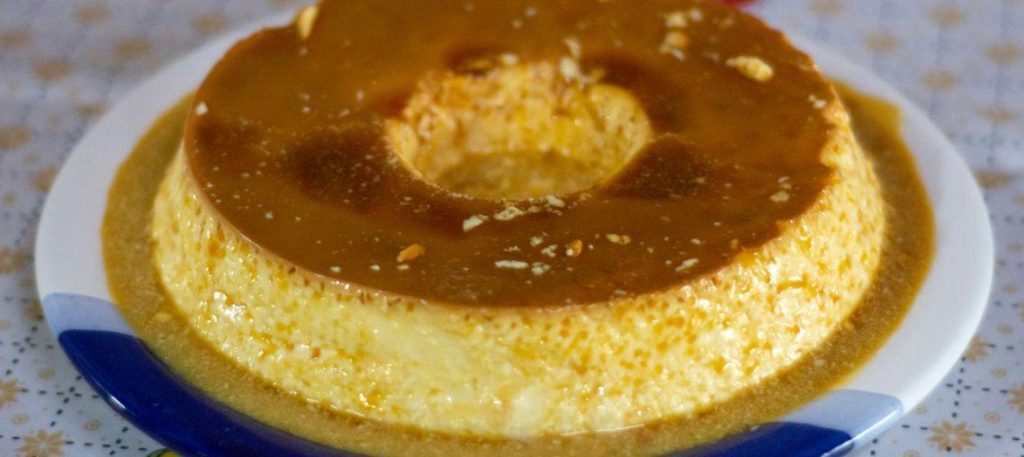 Pudim de leite condensado sem forno